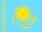 Flag of KAZAKHSTAN